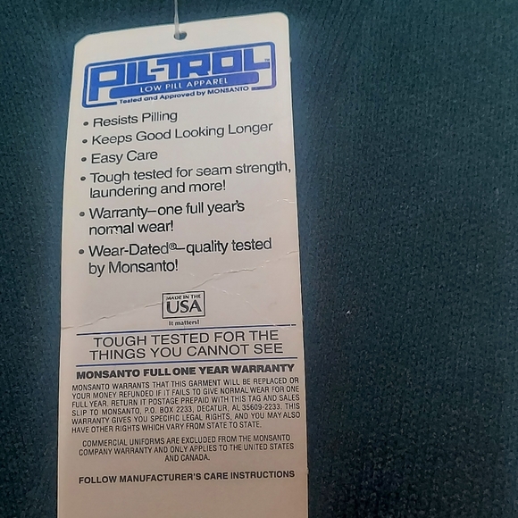 Girls school green uniform cardigan button up 2 front pockets.  Nwt. - Picture 5 of 13